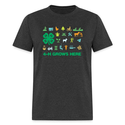 Adult 4 - H Grows Here Icon T-shirt - Shop 4 - H