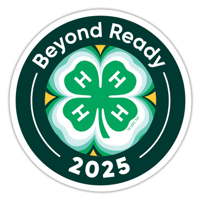 Beyond Ready 2025 Vinyl Sticker - Shop 4 - H