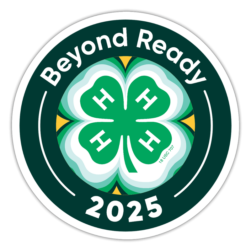 Beyond Ready 2025 Vinyl Sticker - Shop 4 - H