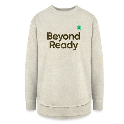 Beyond Ready Fade Women's Weekend Tunic Fleece Sweatshirt - Shop 4 - H