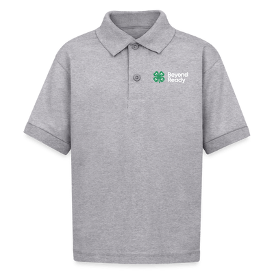 Beyond Ready Gildan Kid's 50/50 Jersey Polo - Shop 4 - H