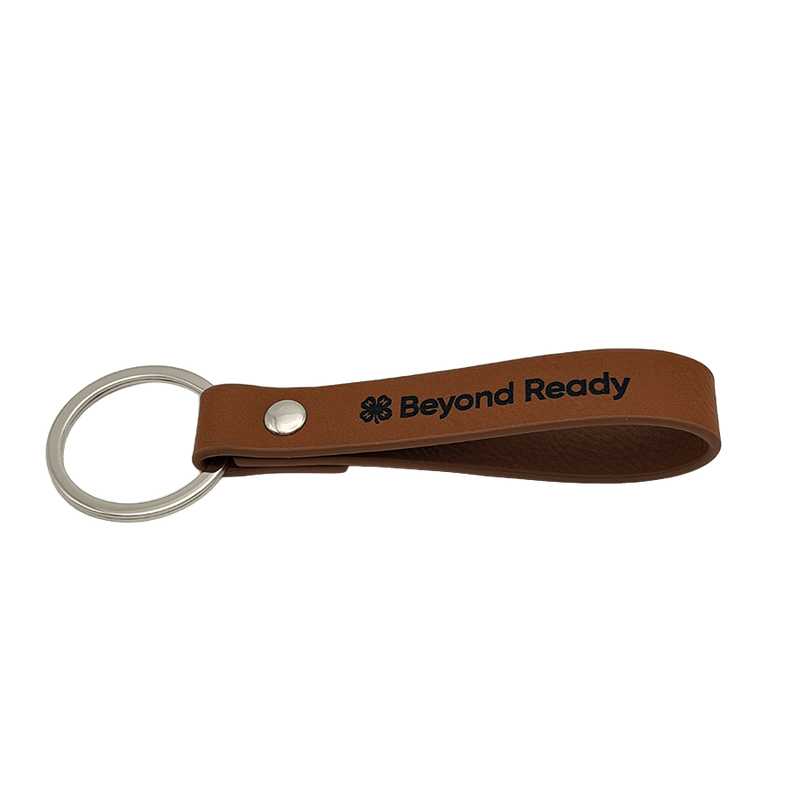Beyond Ready Vegan Leather Keychain – Shop 4-H