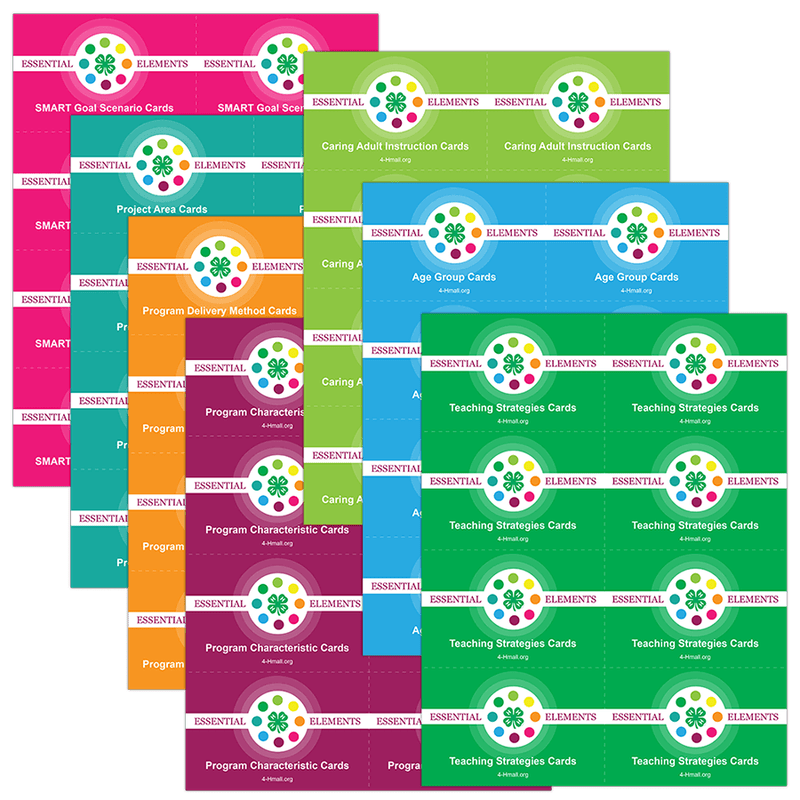4mph Card 4-H Essential Elements Curriculum Training Cards – Shop 4-H