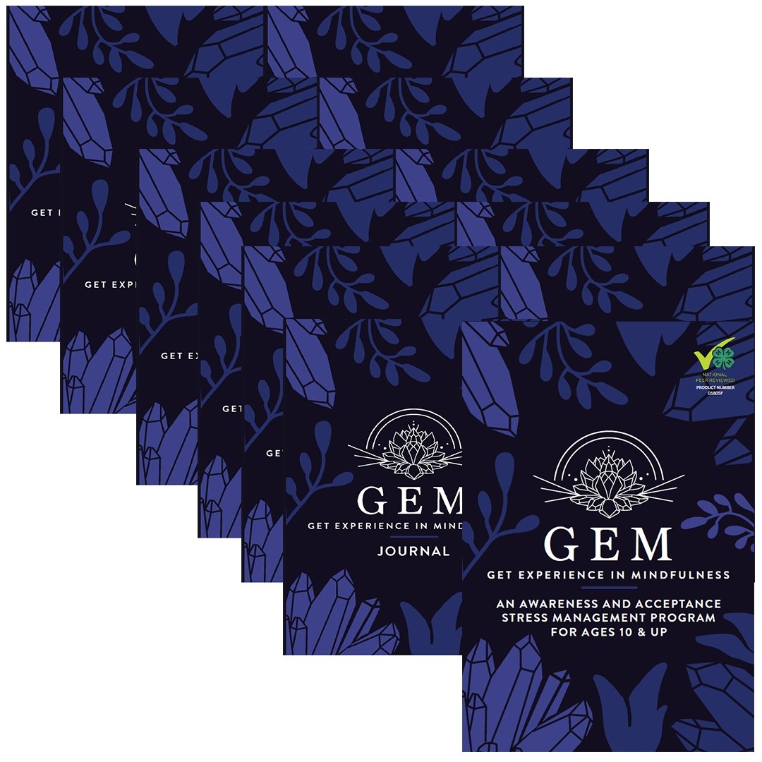 GEM: Get Experience in Mindfulness - Set of 1 Facilitator Guide & 10 Y ...