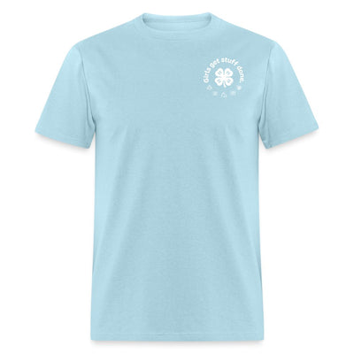 Girls Get Stuff Done Mini Round Logo Classic T-Shirt - Shop 4 - H