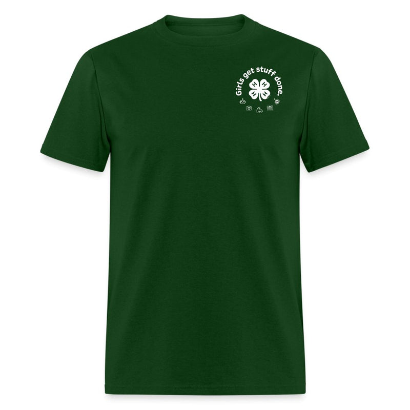 Girls Get Stuff Done Mini Round Logo Classic T-Shirt - Shop 4 - H