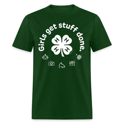 Girls Get Stuff Done Round Logo Classic T-Shirt - Shop 4 - H