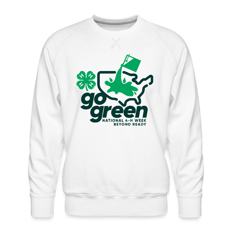 Go Green 4 - H Week Unisex Premium Sweatshirt - Shop 4 - H