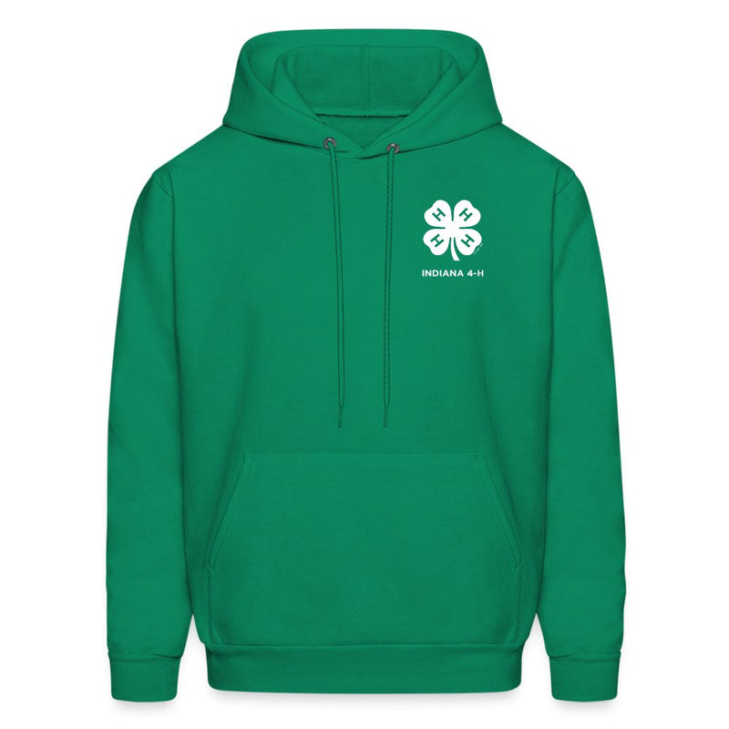 Indiana 4 - H Bold Text Hoodie - Shop 4 - H