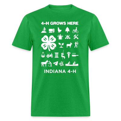 Indiana 4 - H Icon T-Shirt - Shop 4 - H