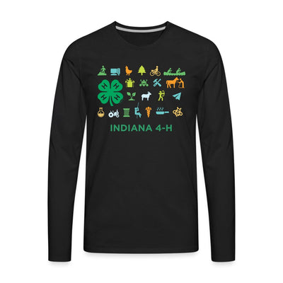 Indiana Icon Long Sleeve T-Shirt - Shop 4 - H