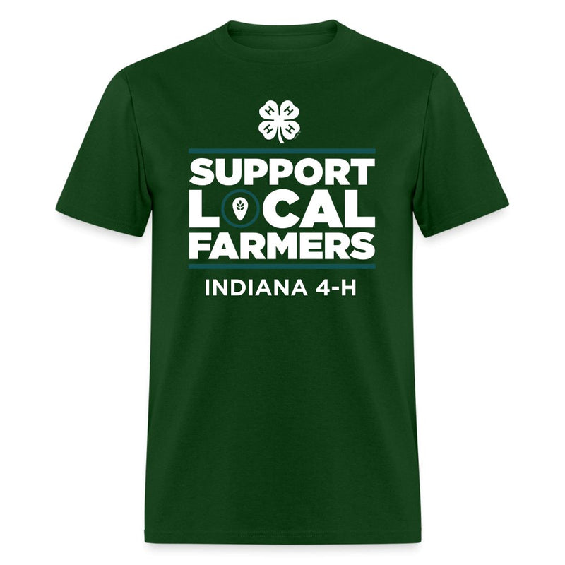 Indiana Support Local Farmers T-Shirt - Shop 4 - H