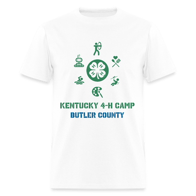 Kentucky 4 - H Camp Activities T-Shirt Customized For Butler County - Shop 4 - H