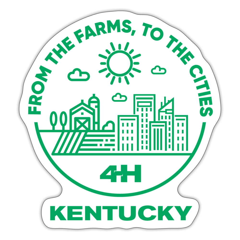 Kentucky 4-H Farm To Cities Sticker – Shop 4-H