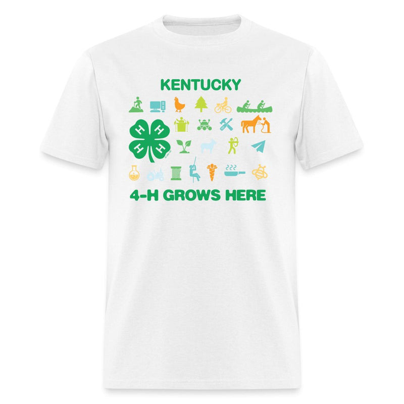 Kentucky 4-H Grows Here- Unisex Classic T-Shirt - Shop 4-H