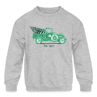 Kids' 4 - H Holiday Truck Crewneck Sweatshirt - Shop 4 - H