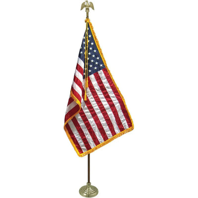 Mounted 3' x 5' USA Flag with Stand - Shop 4 - H