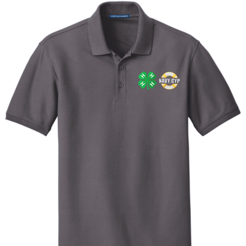 Navy Classic Pique Polo - Shop 4 - H