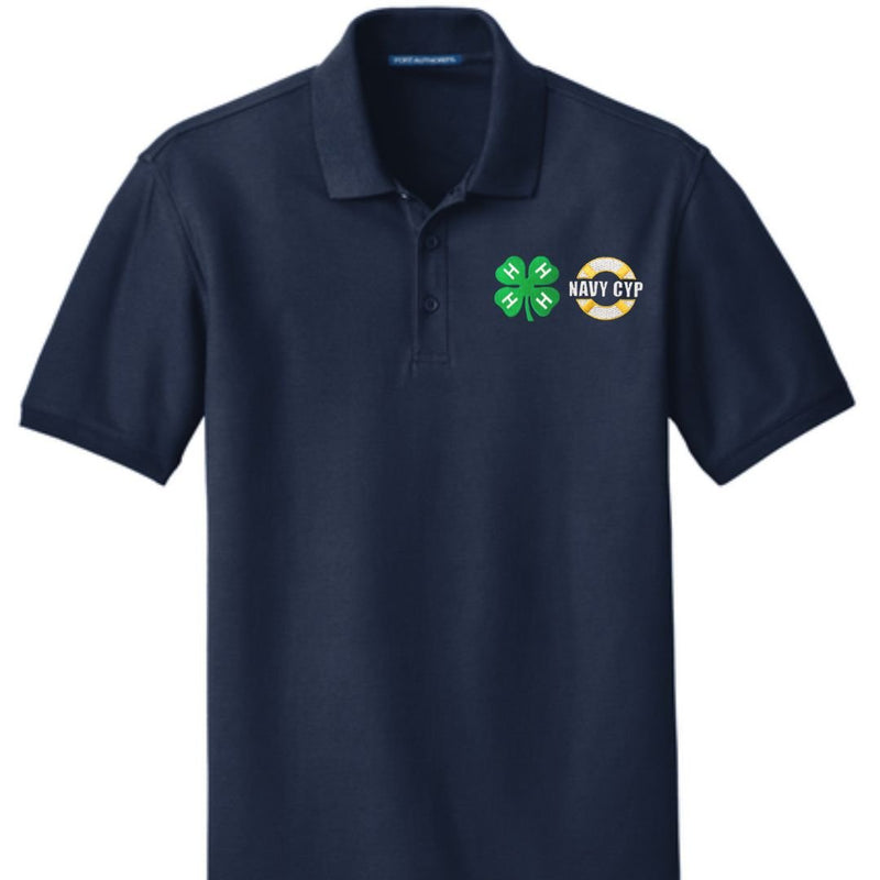 Navy Classic Pique Polo - Shop 4 - H