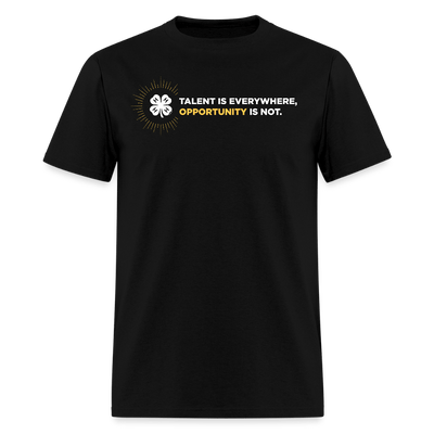 Navy CYP Talent Is Everywhere Opportunity Is Not Unisex Classic T-Shirt - Shop 4 - H