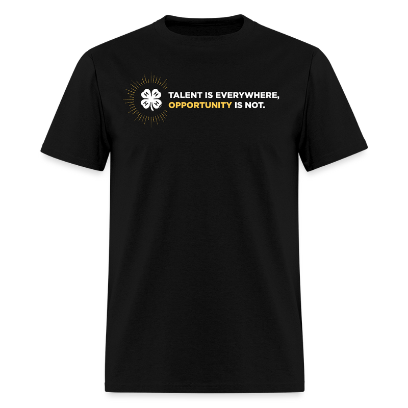 Navy CYP Talent Is Everywhere Opportunity Is Not Unisex Classic T-Shirt - Shop 4 - H
