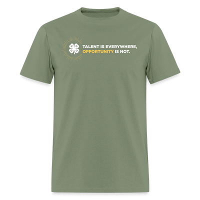 Navy CYP Talent Is Everywhere Opportunity Is Not Unisex Classic T-Shirt - Shop 4 - H