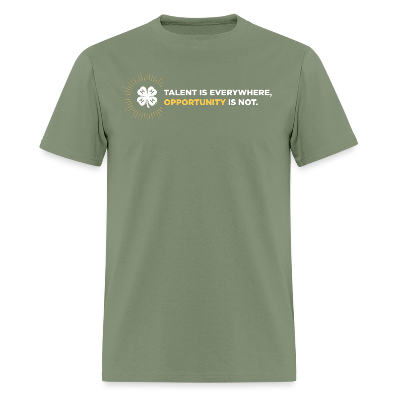 Navy CYP Talent Is Everywhere Opportunity Is Not Unisex Classic T-Shirt - Shop 4 - H