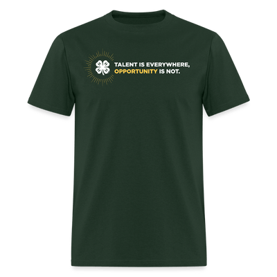 Navy CYP Talent Is Everywhere Opportunity Is Not Unisex Classic T-Shirt - Shop 4 - H