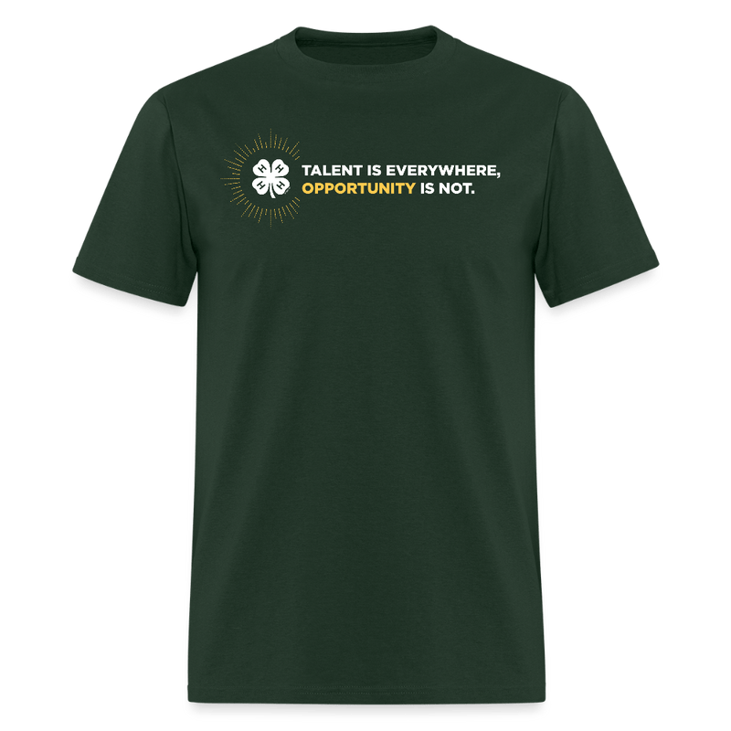 Navy CYP Talent Is Everywhere Opportunity Is Not Unisex Classic T-Shirt - Shop 4 - H