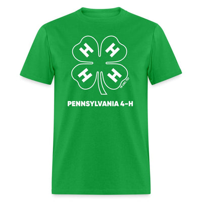 Pennsylvania 4 - H Clover Outline Unisex Classic T-Shirt - Shop 4 - H