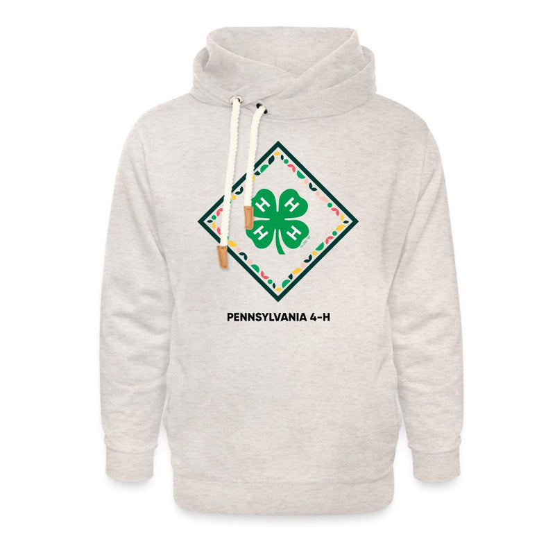 Pennsylvania 4 - H Clover Tile Shawl Collar Hoodie - Shop 4 - H