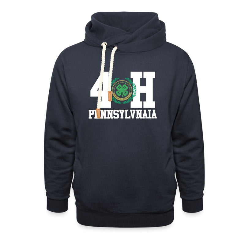 Pennsylvania 4 - H Crest Shawl Collar Hoodie - Shop 4 - H