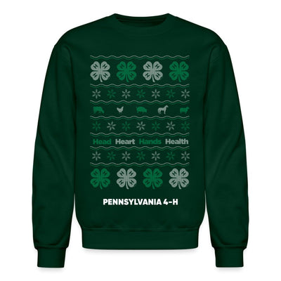 Pennsylvania 4 - H Unisex Holiday Crewneck Sweatshirt - Shop 4 - H