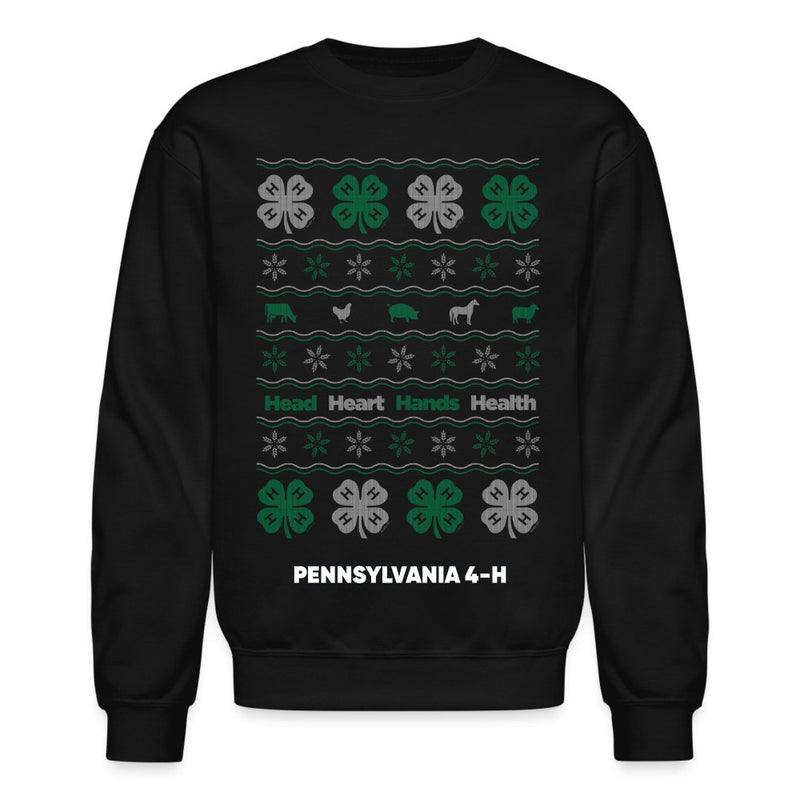 Pennsylvania 4 - H Unisex Holiday Crewneck Sweatshirt - Shop 4 - H