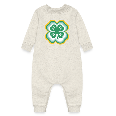 Radiating Clover Baby Fleece One Piece - Shop 4 - H
