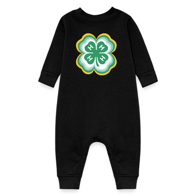 Radiating Clover Baby Fleece One Piece - Shop 4 - H