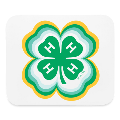 Radiating Clover Mouse Pad - Shop 4 - H