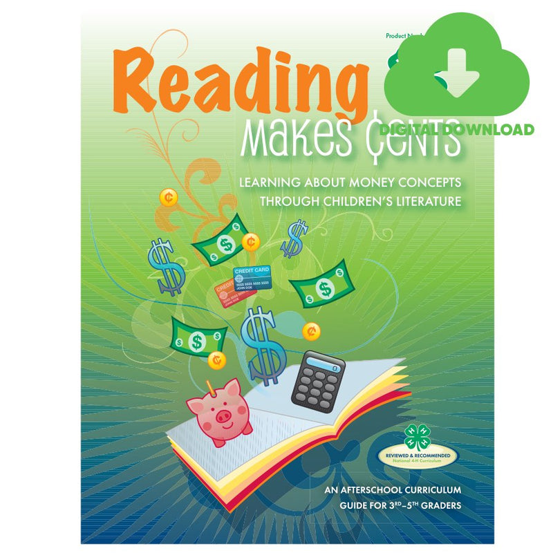 Reading Makes Cents Digital Download - Shop 4 - H