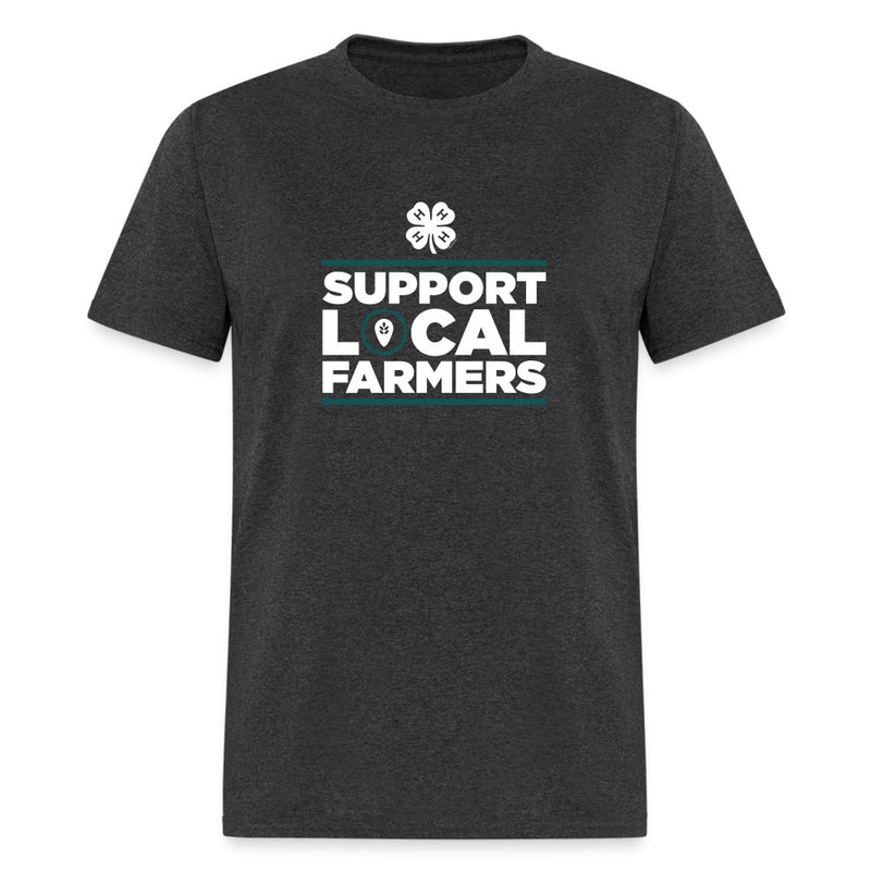 Support Local Farmers Bold Colors T-Shirt - Shop 4 - H