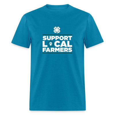 Support Local Farmers Bold Colors T-Shirt - Shop 4 - H