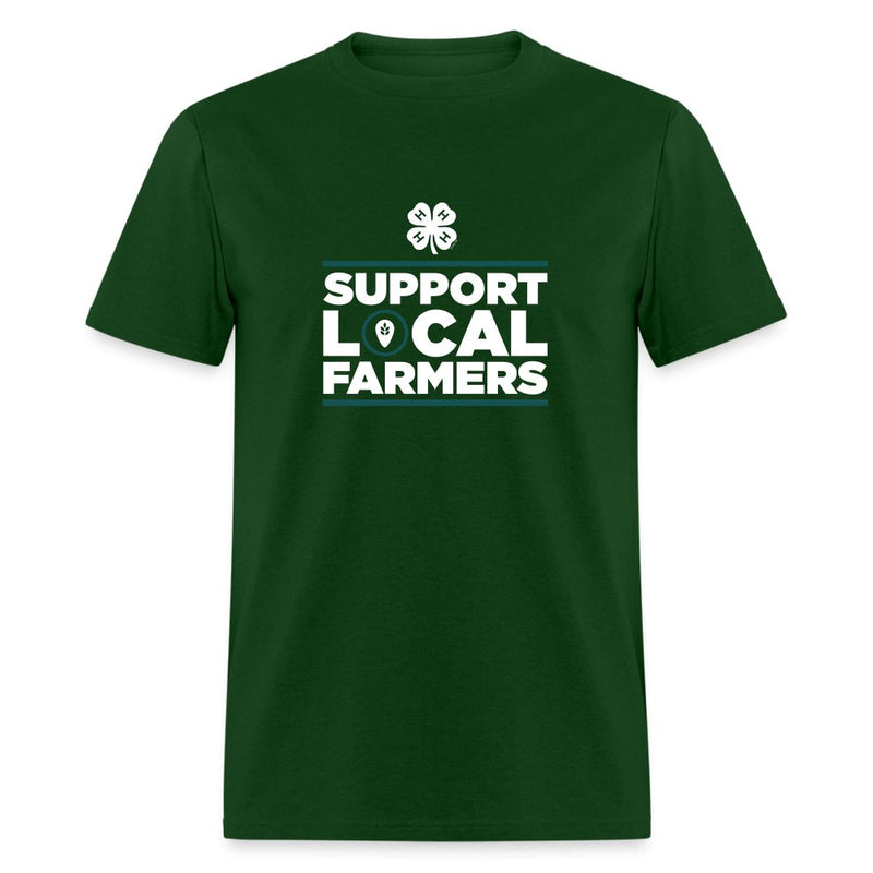 Support Local Farmers Bold Colors T-Shirt - Shop 4 - H