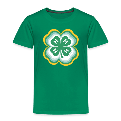 Toddler Radiating 4 - H Clover Premium T-Shirt - Shop 4 - H