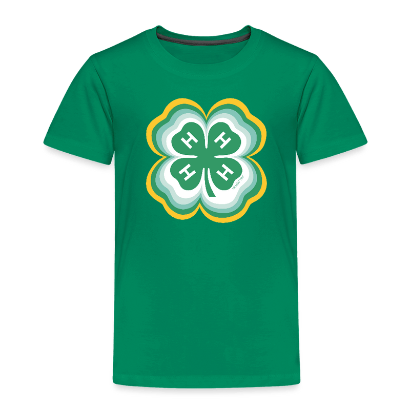 Toddler Radiating 4 - H Clover Premium T-Shirt - Shop 4 - H