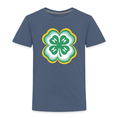 Toddler Radiating 4 - H Clover Premium T-Shirt - Shop 4 - H