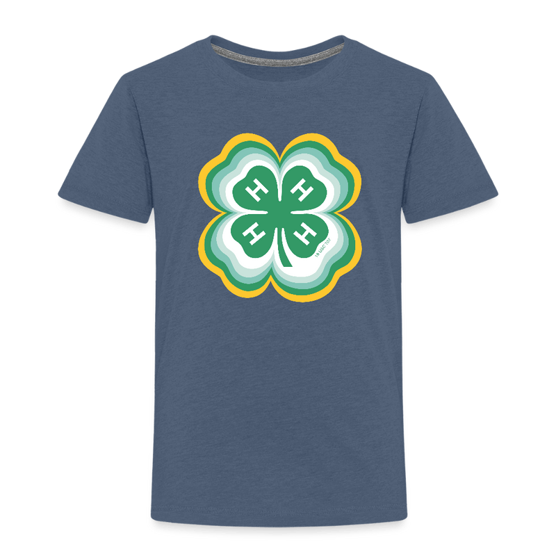 Toddler Radiating 4 - H Clover Premium T-Shirt - Shop 4 - H