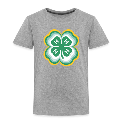 Toddler Radiating 4 - H Clover Premium T-Shirt - Shop 4 - H