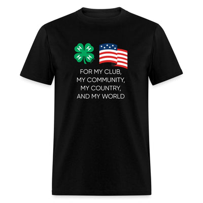 Unisex 4 - H Flag Country T-Shirt - Shop 4 - H