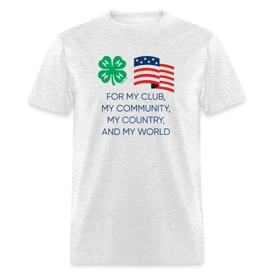 Unisex 4 - H Flag Light Colors T-Shirt - Shop 4 - H