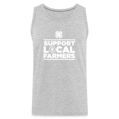 Unisex Support Local Farmers Premium Tank - Shop 4 - H