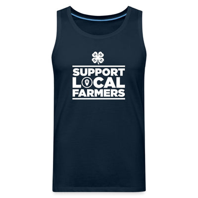 Unisex Support Local Farmers Premium Tank - Shop 4 - H